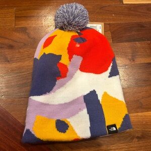NWT The North Face Colorful Kids’ Ski Hat Medium.